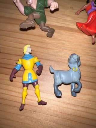 Lote figuras Jorobado de Notre Dame