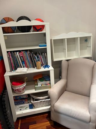 libreria y estanteria infantil