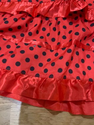 W1 Disfraz de gitana. Talla 12