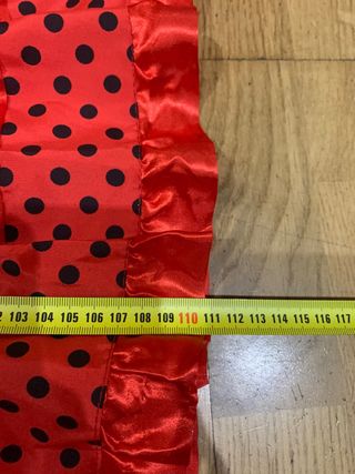 W1 Disfraz de gitana. Talla 12