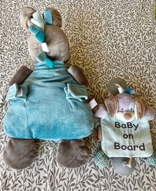 Espejo vigila bebés coche y Baby on board