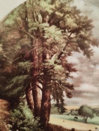 Platos antiguos de porcelana