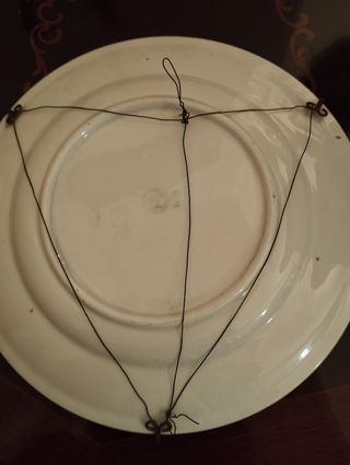 Platos antiguos de porcelana