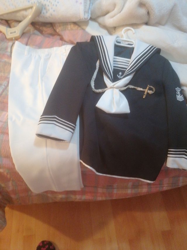 traje comunión. 