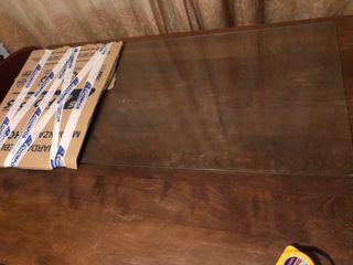 Cristal para mesa baja o meda de escritorio