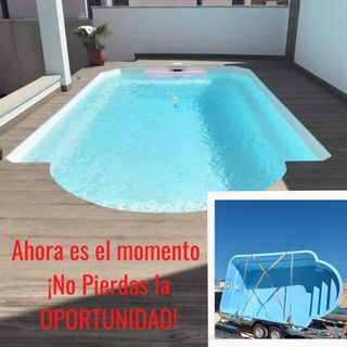 piscinas de fibra 6x3x1,20-1,60