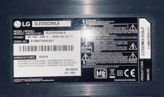 LG OLED TV 55” C9 4K con AI OLED55C9MLB