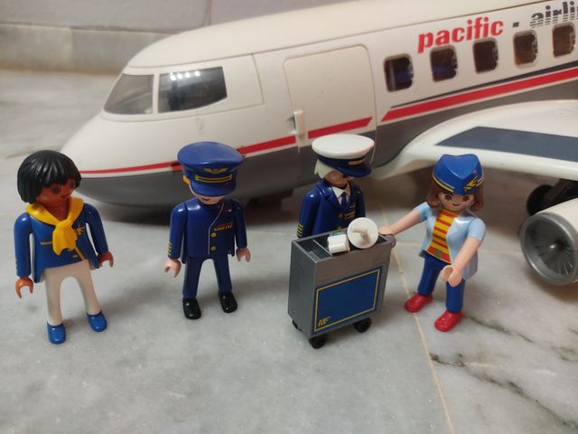 Avión Pacifil Airlines Playmobil 4310