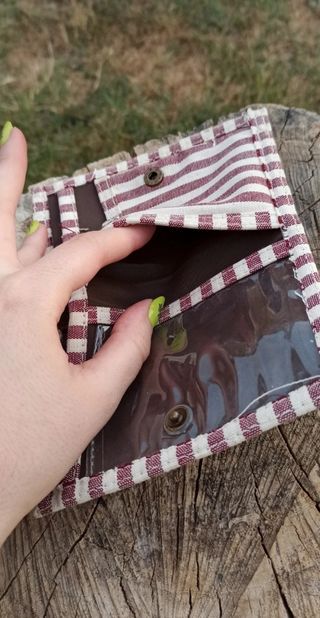 Cartera monedero osos y rayas