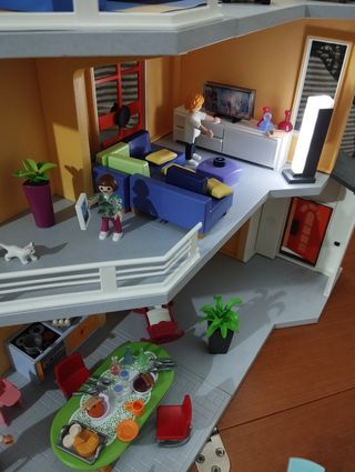 PLAYMOBIL MANSION CON EXTRAS !!!  