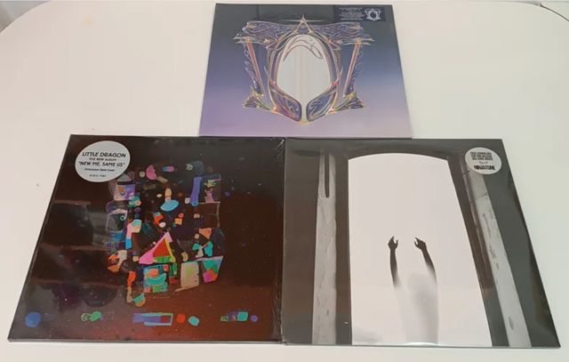 3 Vinilos del sello Ninja Tune