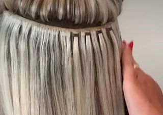 venta instalcion extensiones de cabello humano