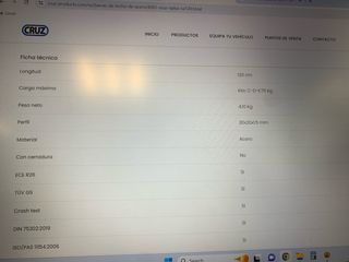 Baca coche cruz optiplus 935-700(oplus sx-120)