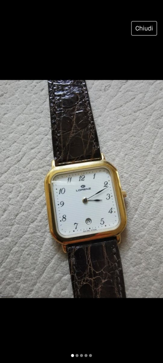 Orologio vintage Lorenz mod. 9160