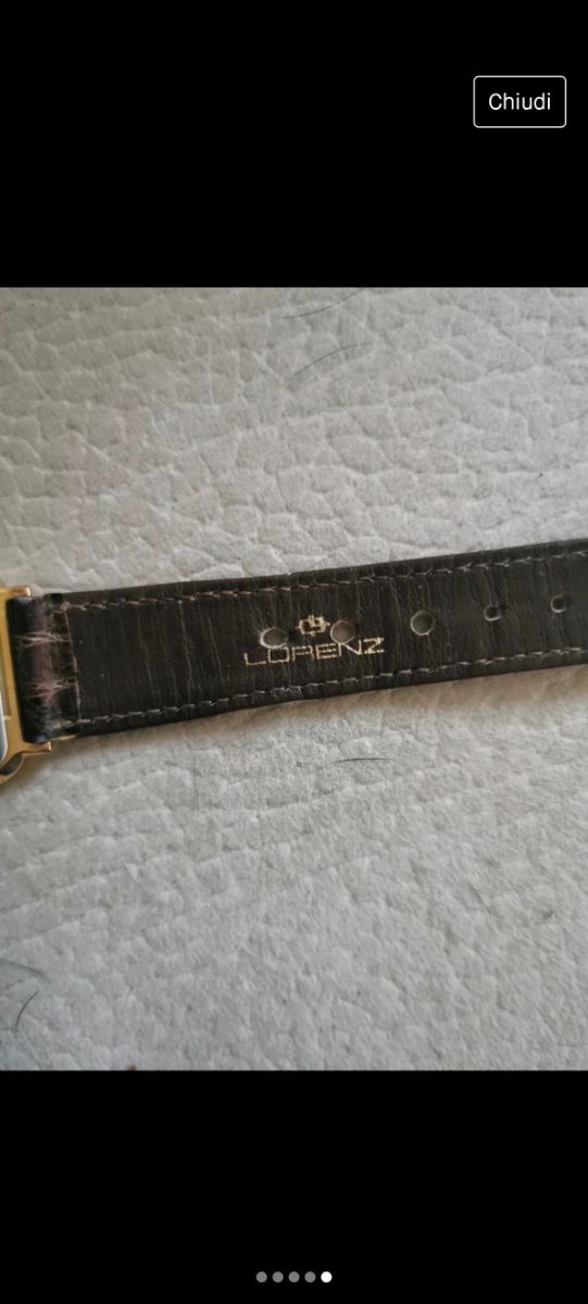 Orologio vintage Lorenz mod. 9160