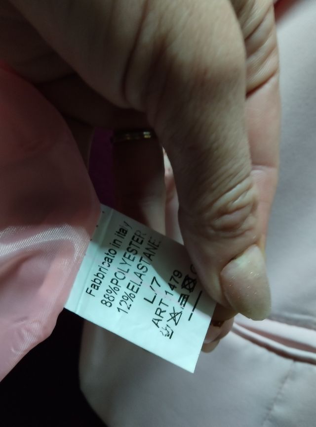 Blazers rosa claro TU medidas