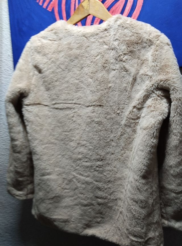 Abrigo pelito Stradivarius M nuevo