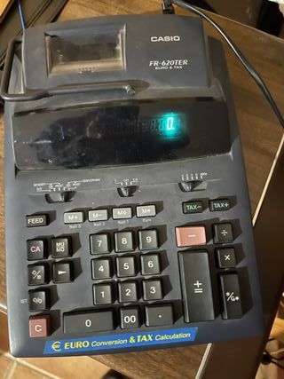 Caja registradora Casio