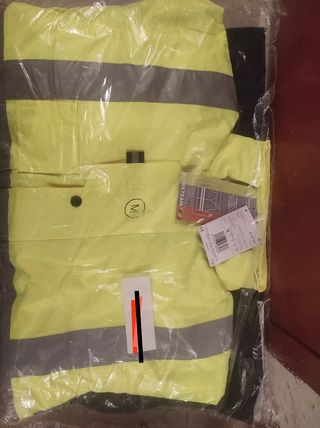 Cazadora parka alta visibilidad