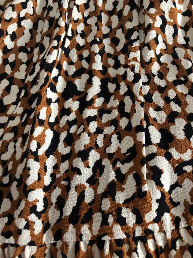 Vestido manga larga de Mango