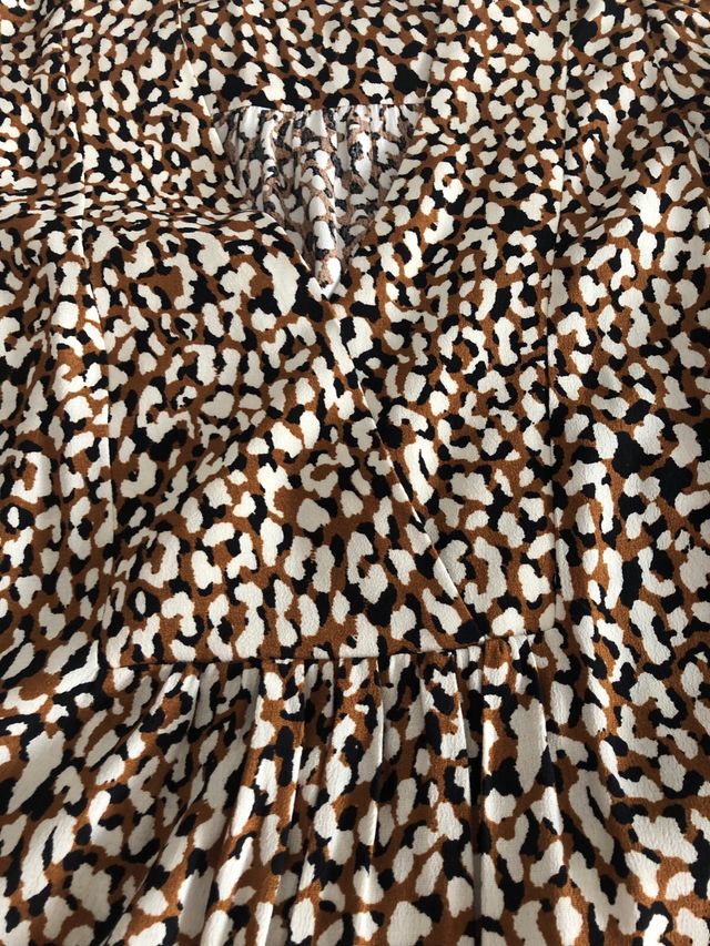 Vestido manga larga de Mango