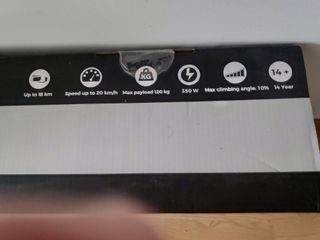 Patinete Eléctrico DENVER SEL-85350 Negro (NUEVO)