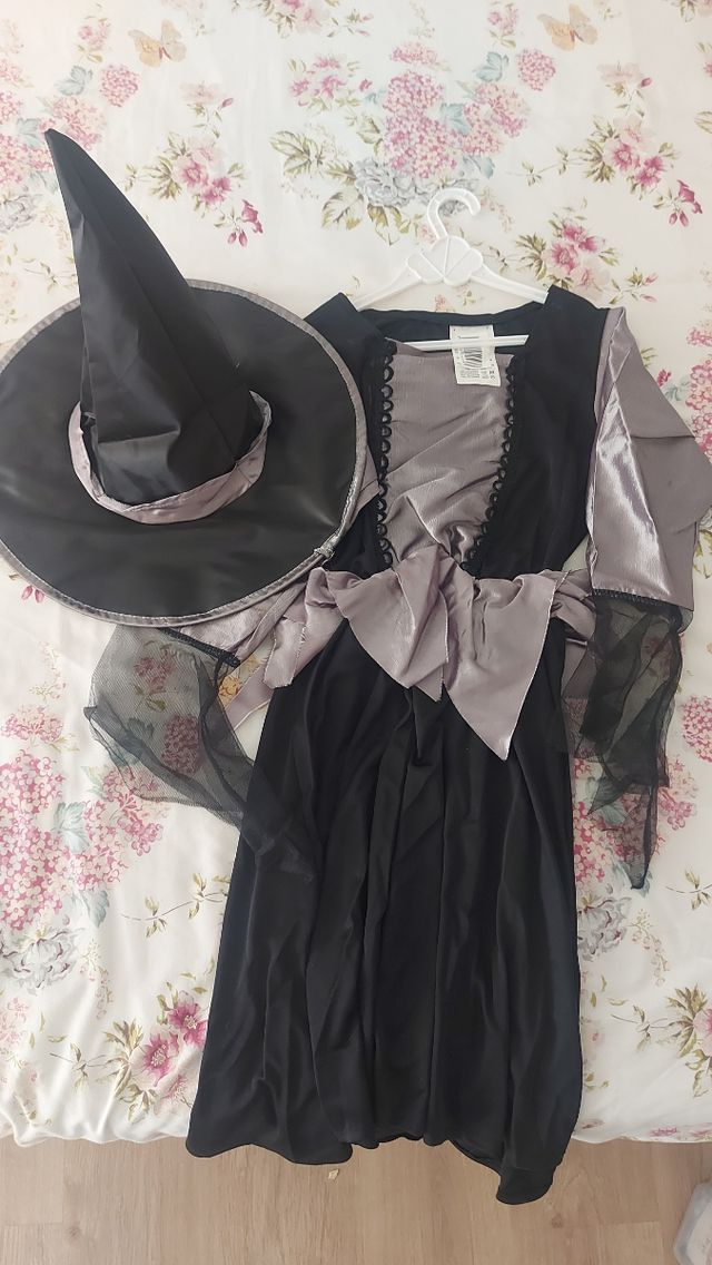 Disfraz bruja Halloween/carnaval