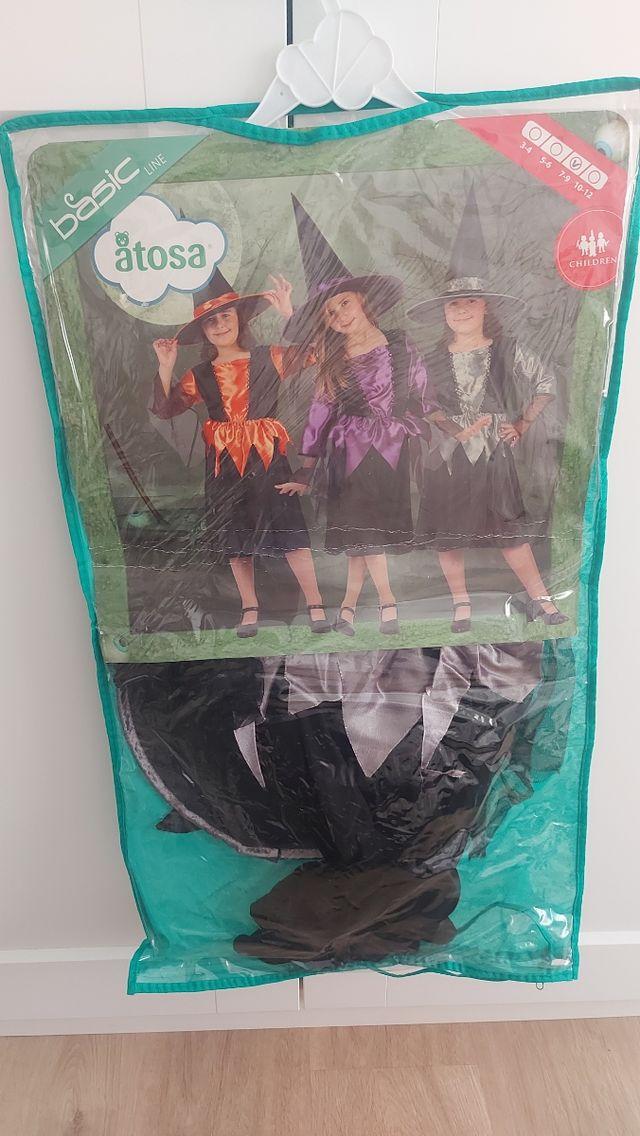 Disfraz bruja Halloween/carnaval