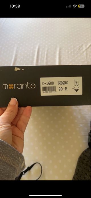 Conjunto lencería 