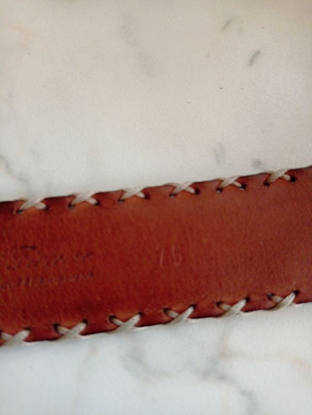 Cintura in vero pitone