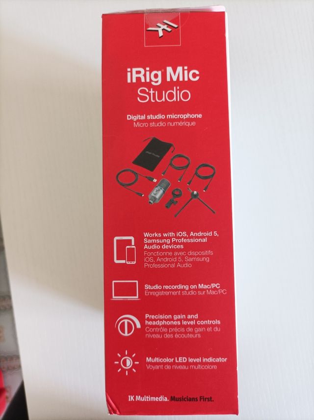 Microfono digitale a diaframma largo