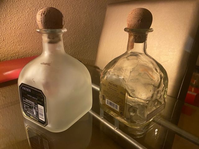 botellas decorativas tequila