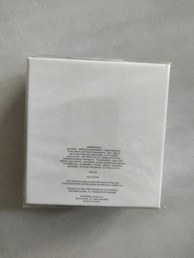 AURA FLORAL EDP 120 ml LOEWE DESCATALOGADA