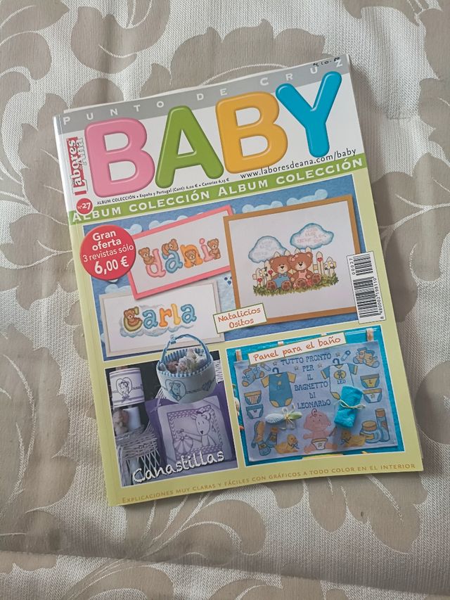 Se vende revista de punto de cruz