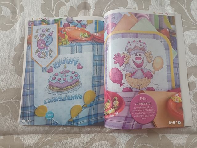 Se vende revista de punto de cruz