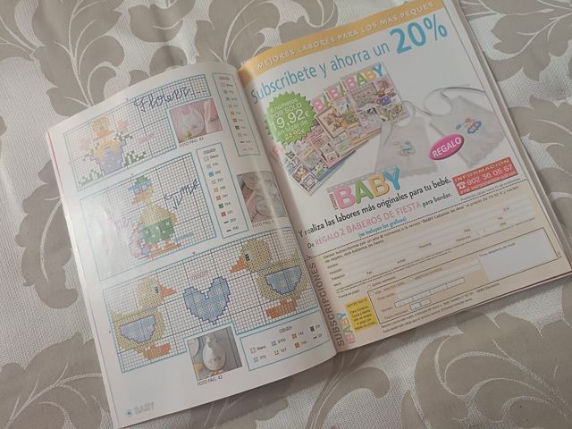 Se vende revista de punto de cruz