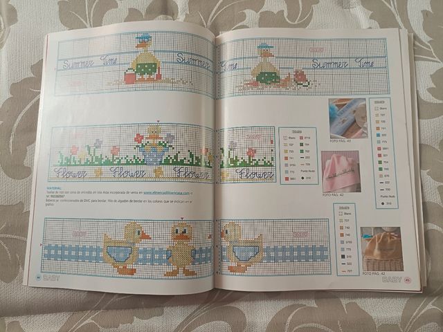 Se vende revista de punto de cruz