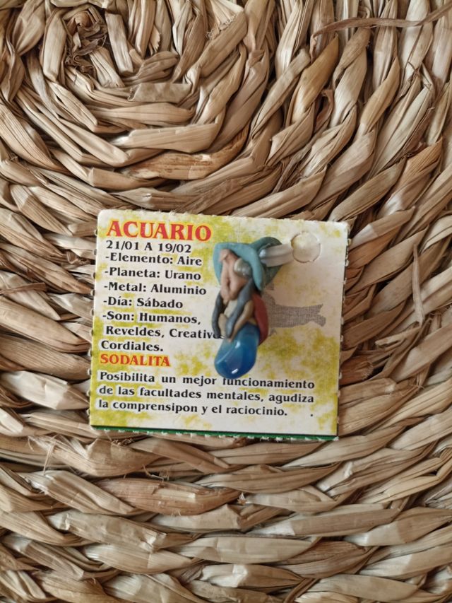 Colgante piedra signo