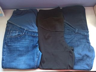 Lote pantalones premama