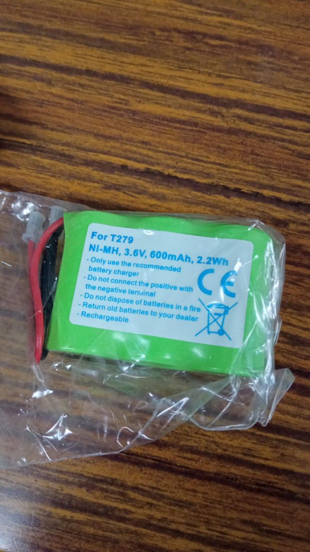 Batería de repuesto de 600 mAh para GP T279 50AAK3