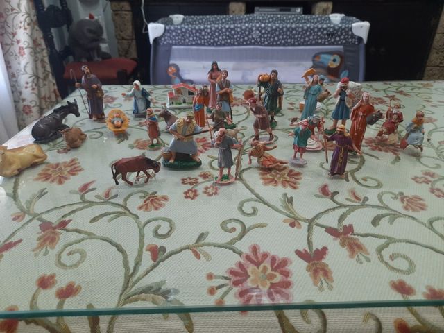 Figurillas para portar de belen