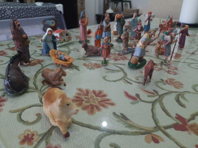 Figurillas para portar de belen