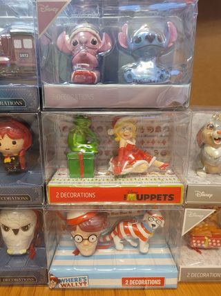 Lote adornos navidad Disney