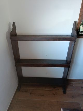 Estantería de roble años 40