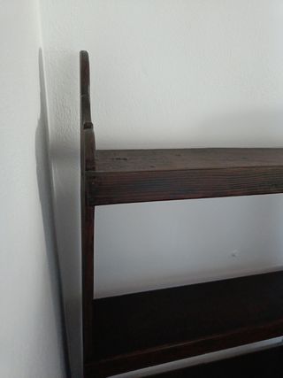 Estantería de roble años 40
