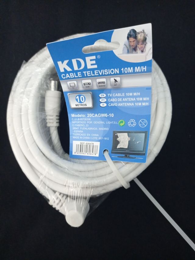 Cable de antena de televisión