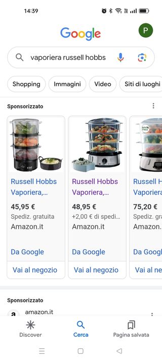 Vaporiera Russell Hobbs 