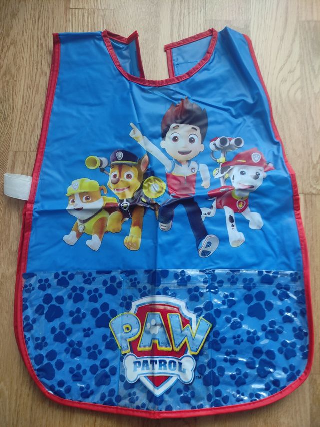 Delantal infantil+guante Patrulla Canina