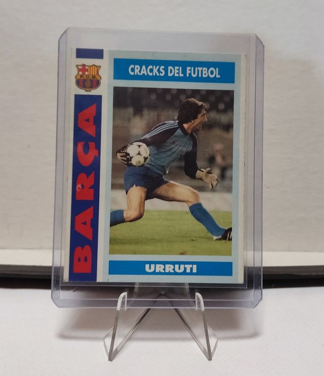Cromo Urruti FC Barcelona 1992