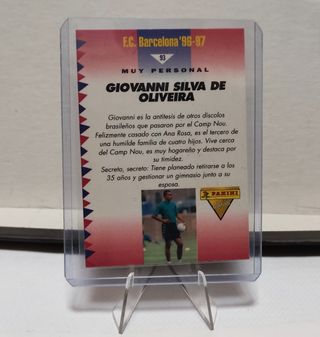 Cromo Giovanni FC Barcelona 96-97